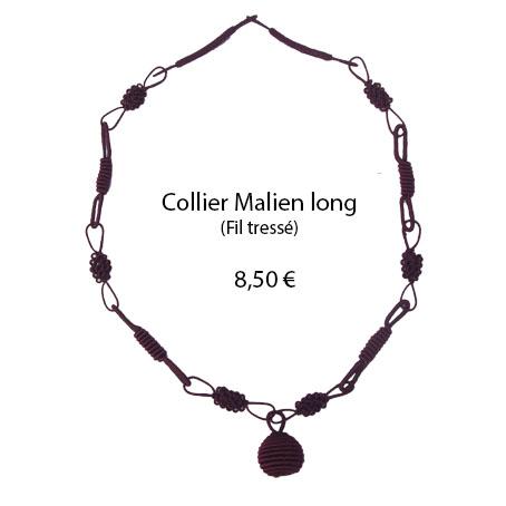 1105 collier malien long