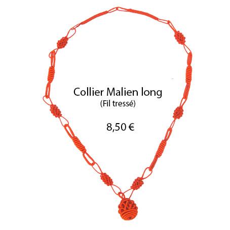 1106 collier malien long