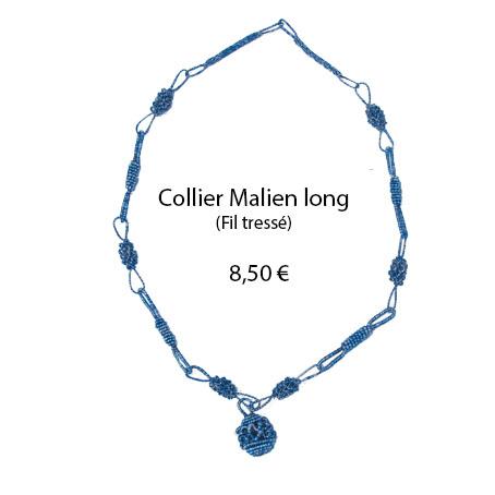 1109 collier malien long