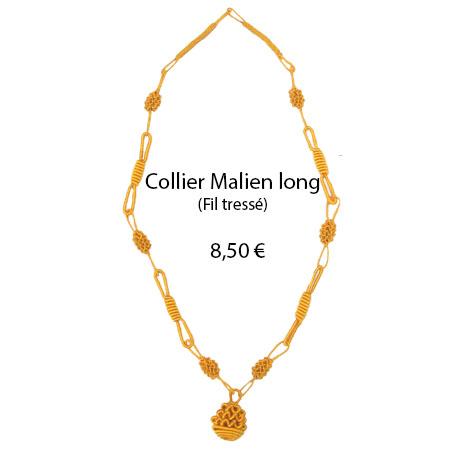 1113 collier malien long